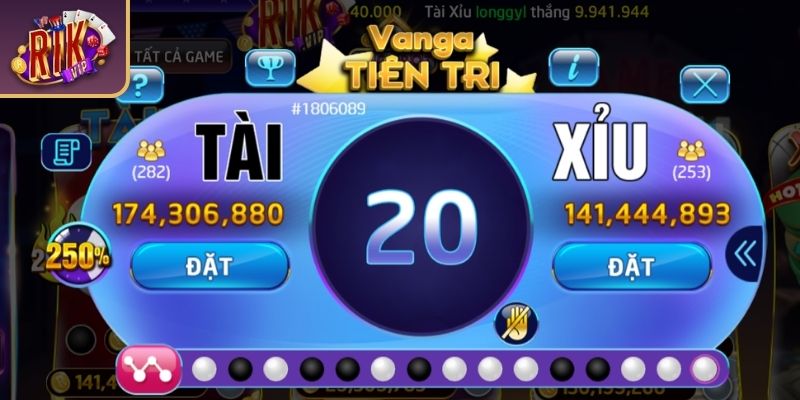 Tổng quan về tài xỉu RIKVIP