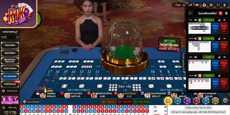 Ưu điểm khi chơi lắc tài xỉu truyền thống tại RIKVIP