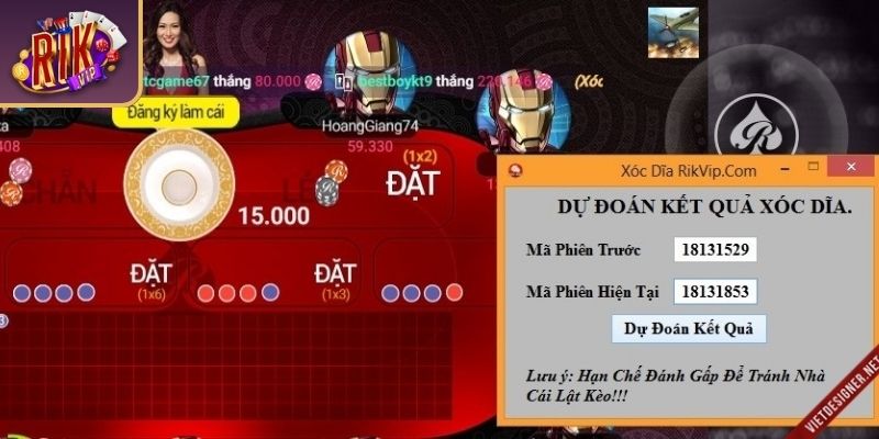 Kết hợp tool dự đoán xóc đĩa RIKVIP với phân tích cá nhân
