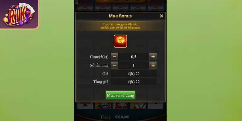 Tính năng tăng cược tự động