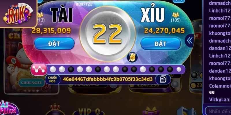 Luật cơ bản cần biết của trò Tài xỉu RIKVIP là gì?
